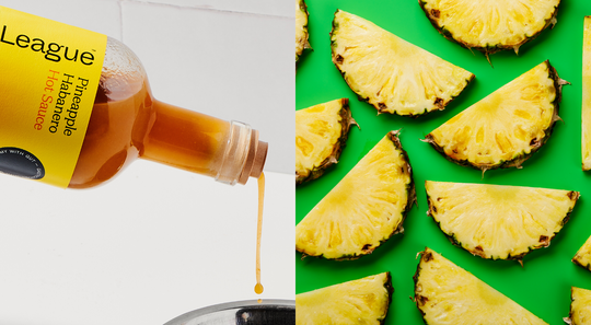 Tropical Michelada with Pineapple Habanero Hot Sauce